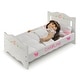preview thumbnail 6 of 8, Badger Basket Doll Bed with Bedding and Free Personalization Kit - White Rose