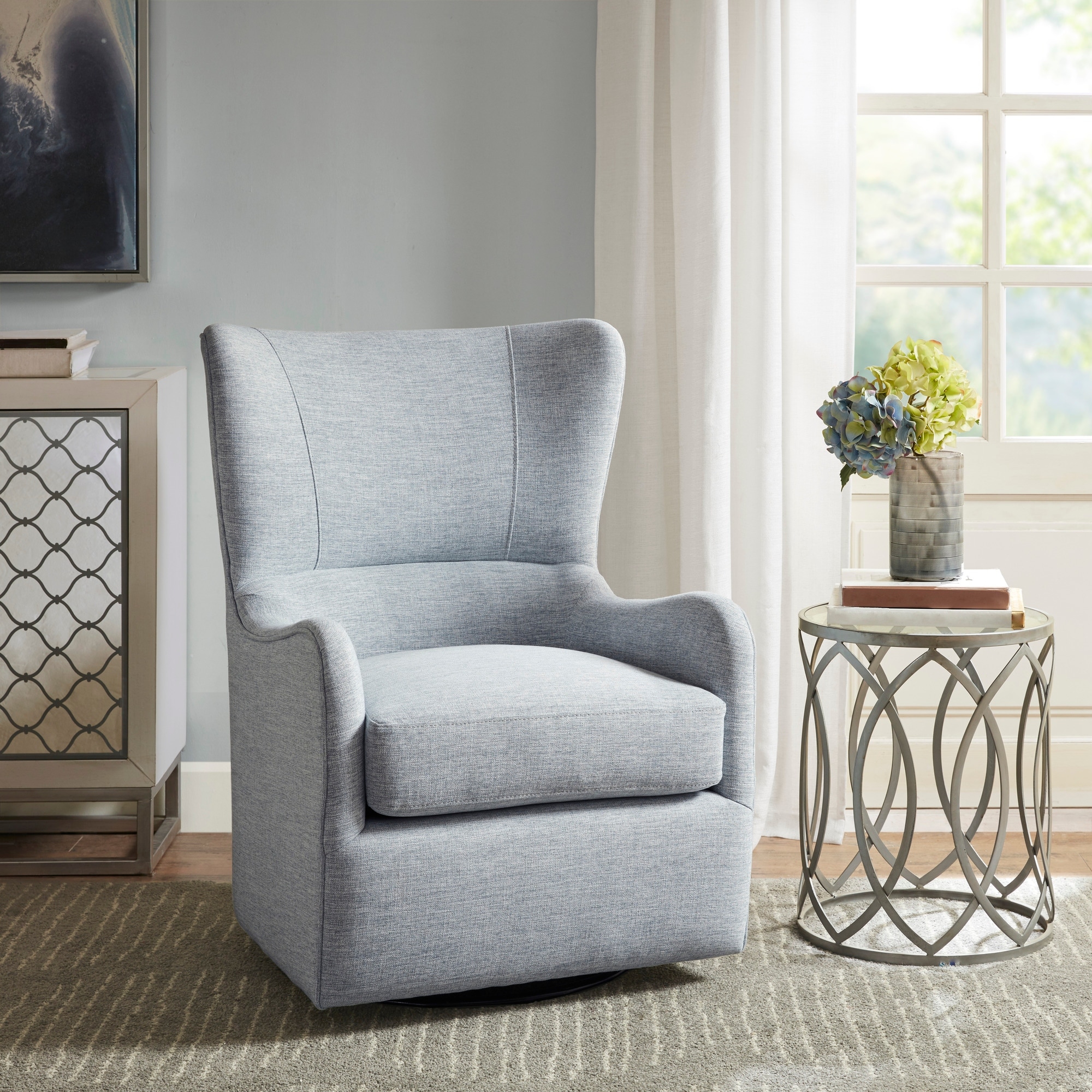 Madison park leda best sale swoop wing chair