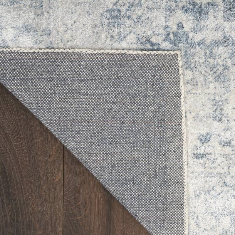 Sasim Power Loomed Distressed Area Rug By HomeRoots