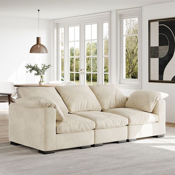 Modern three seater sofa discount