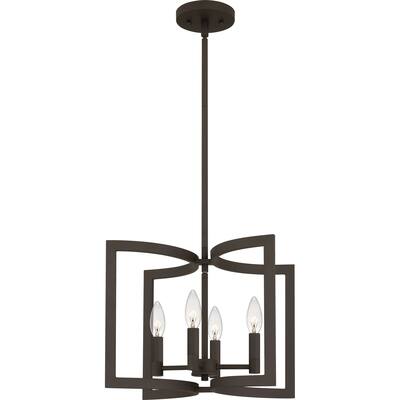Beaufain 4-Light Old Bronze Mini Pendant - Old Bronze