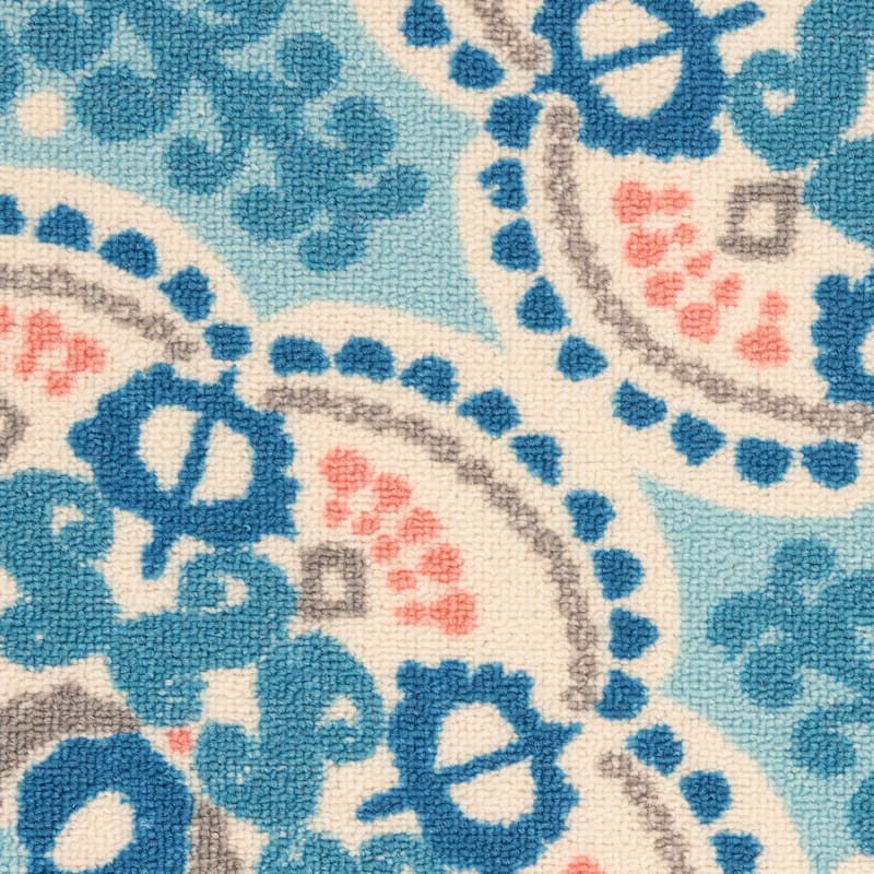 Waverly Sun N' Shade Boho Geometric Modern Indoor/Outdoor Area Rug