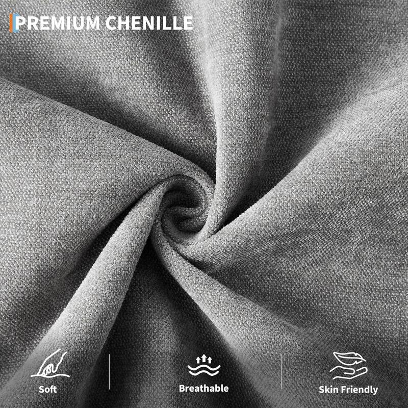 89" Futon Sofa Bed, with Adjustable Backrest & Armrest