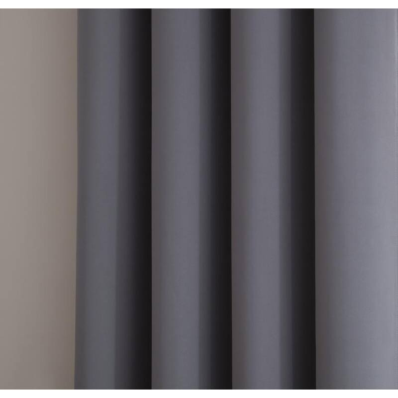 Home Sweet Home Dream Thermal Insulated Blackout Curtain Panels with Tie-Backs