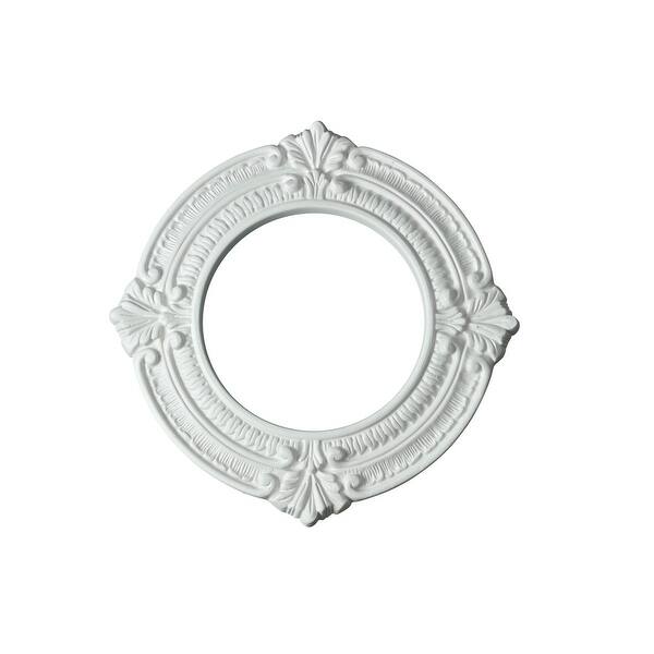 Shop Recessed Urethane Ceiling Medallion Trim White 6 Inches Id X
