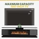preview thumbnail 32 of 97, 70"/80" Modern Fireplace TV Stand with 36" Electric Fireplace