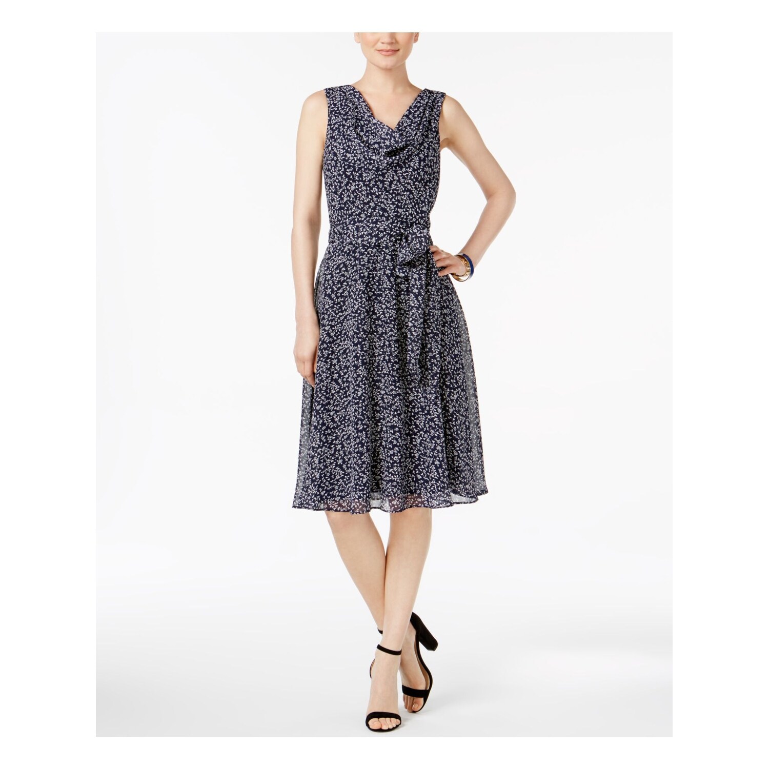 jessica howard sleeveless fit & flare dress