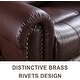 preview thumbnail 19 of 25, Breathable Rivet Power Lift Recliner Chair with Massage,Heat and USB Port