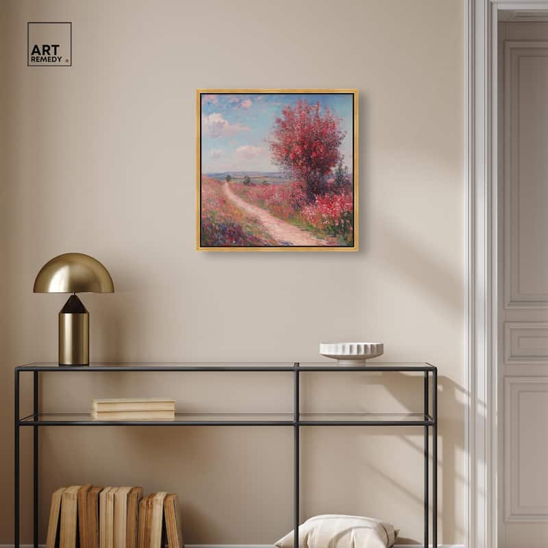 Pourville Breeze Canvas by Art Remedy