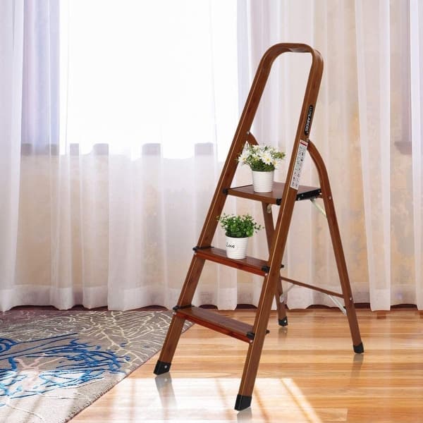 Ladder foldable bench