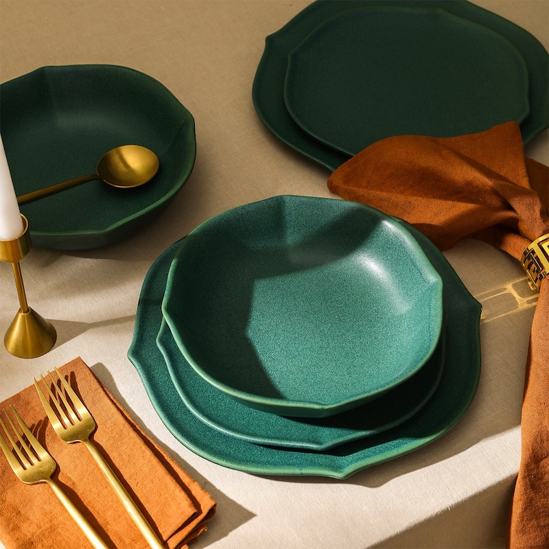 Stone Lain Baskerville Stoneware Dinnerware Set
