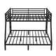 preview thumbnail 11 of 9, Metal Full XL over King Bunk Bed for Teens and Adults,Space-Saving/Noise Reduced/No Box Spring Needed