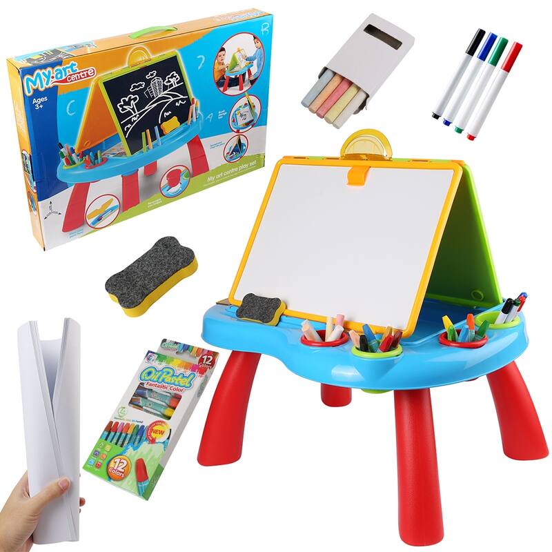 Activity Easel With Dry Erase Board