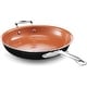 preview thumbnail 1 of 2, Gotham Steel Diamond Nonstick Frying Pan 12" with Helper Handle