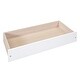 preview thumbnail 12 of 10, Twin Size Platform Bed with Trundle and Drawers, White