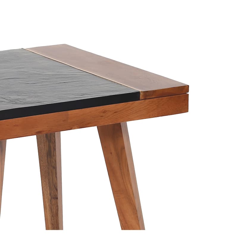Steve Silver Chester Mid-Century Modern Square Side Table