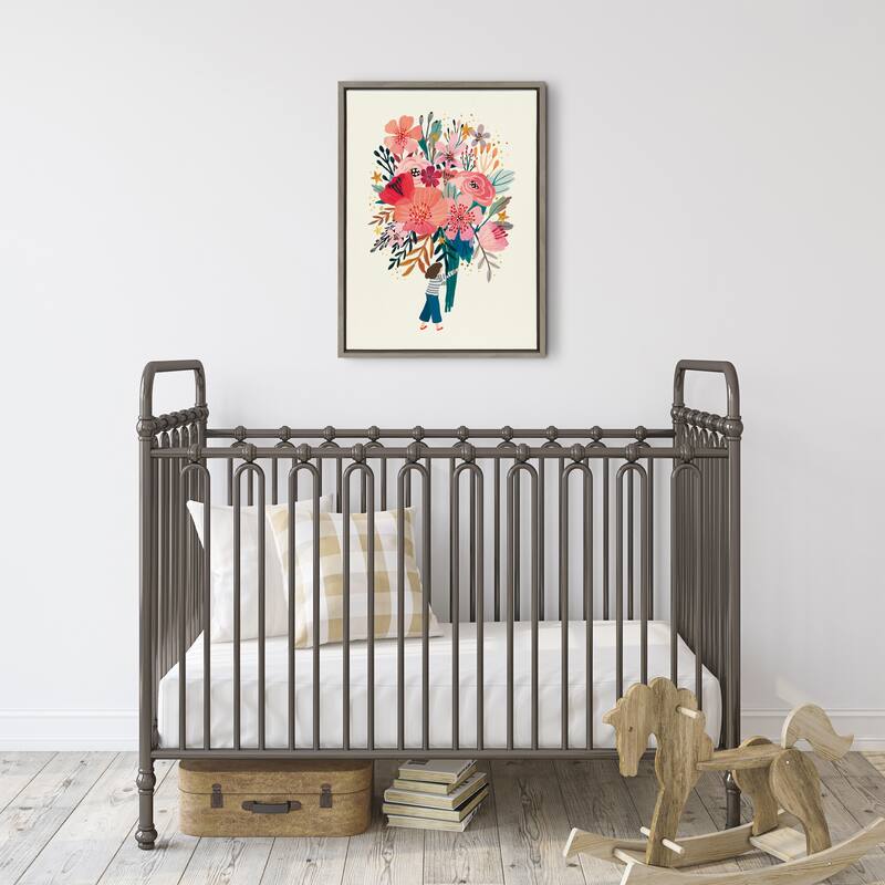 Kate and Laurel Sylvie Hope Framed Canvas by Mia Charro
