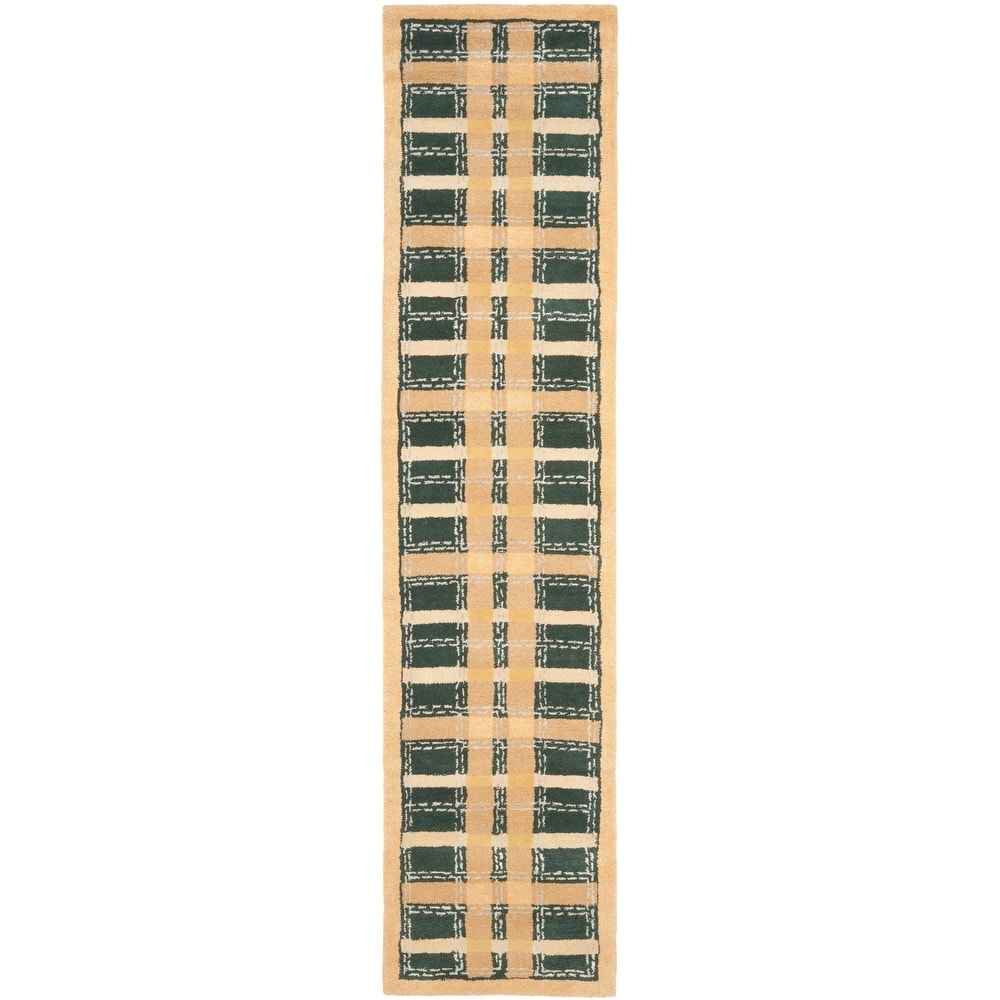 Martha Stewart by SAFAVIEH Colorweave Plaid Wool/ Viscose Rug