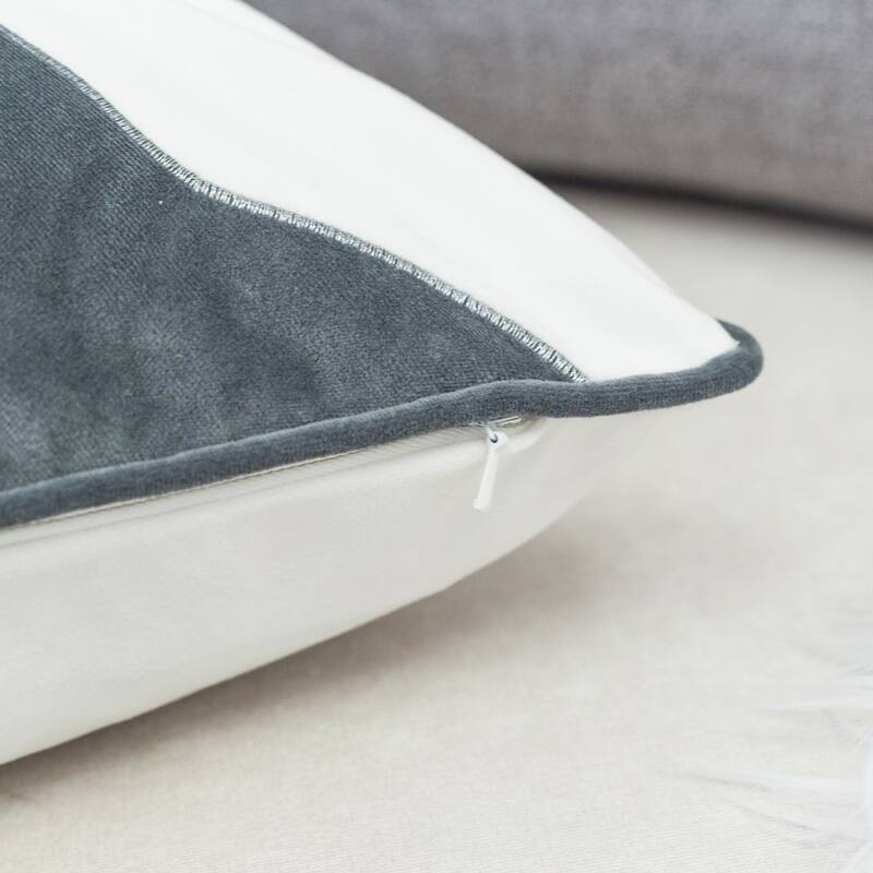 Holiday Reindeer Velvet Accent Pillow