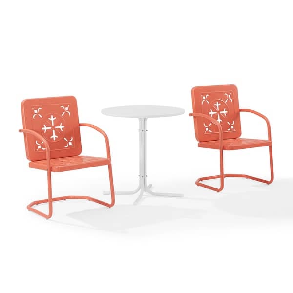 slide 2 of 13, Crosley Azalea 3-Piece Retro Outdoor Bistro Set