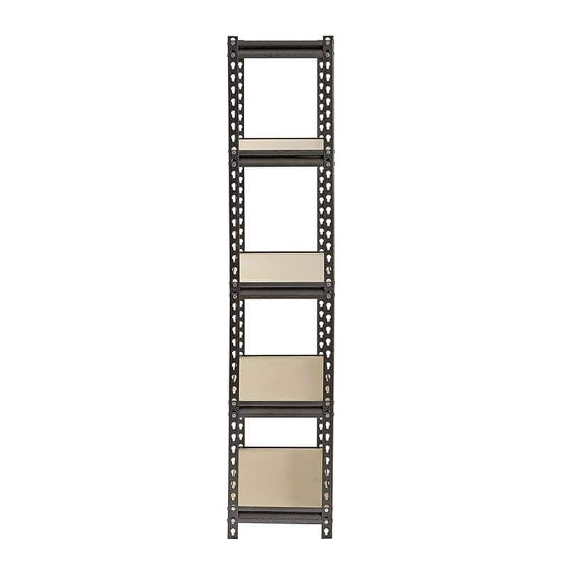 5 Tier Heavy Duty Storage Shelf Garage Shelving Unit Bookcase 2 Colors
