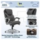 preview thumbnail 17 of 37, Serta Bryce Executive Office Chair with AIR Lumbar Technology and Layered Body Pillows