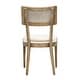 preview thumbnail 5 of 4, Carter Cotton Upholstered Dining Chair, Natural