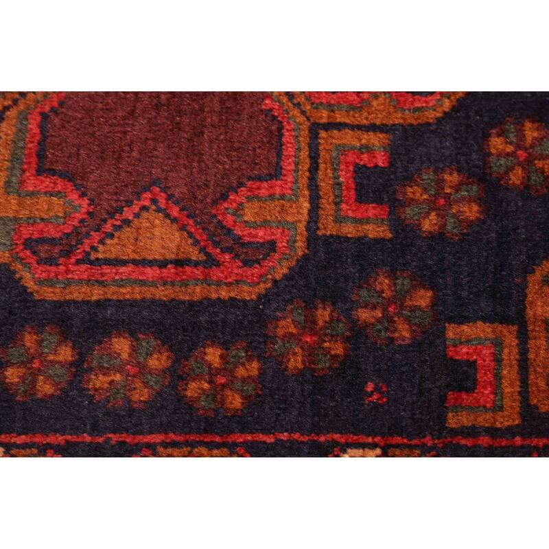 ECARPETGALLERY Hand-knotted Teimani Brown Wool Rug - 3'11 x 7'1