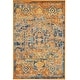 preview thumbnail 17 of 22, Nourison Passion Distressed Persian Antique Gold Teal Area Rug