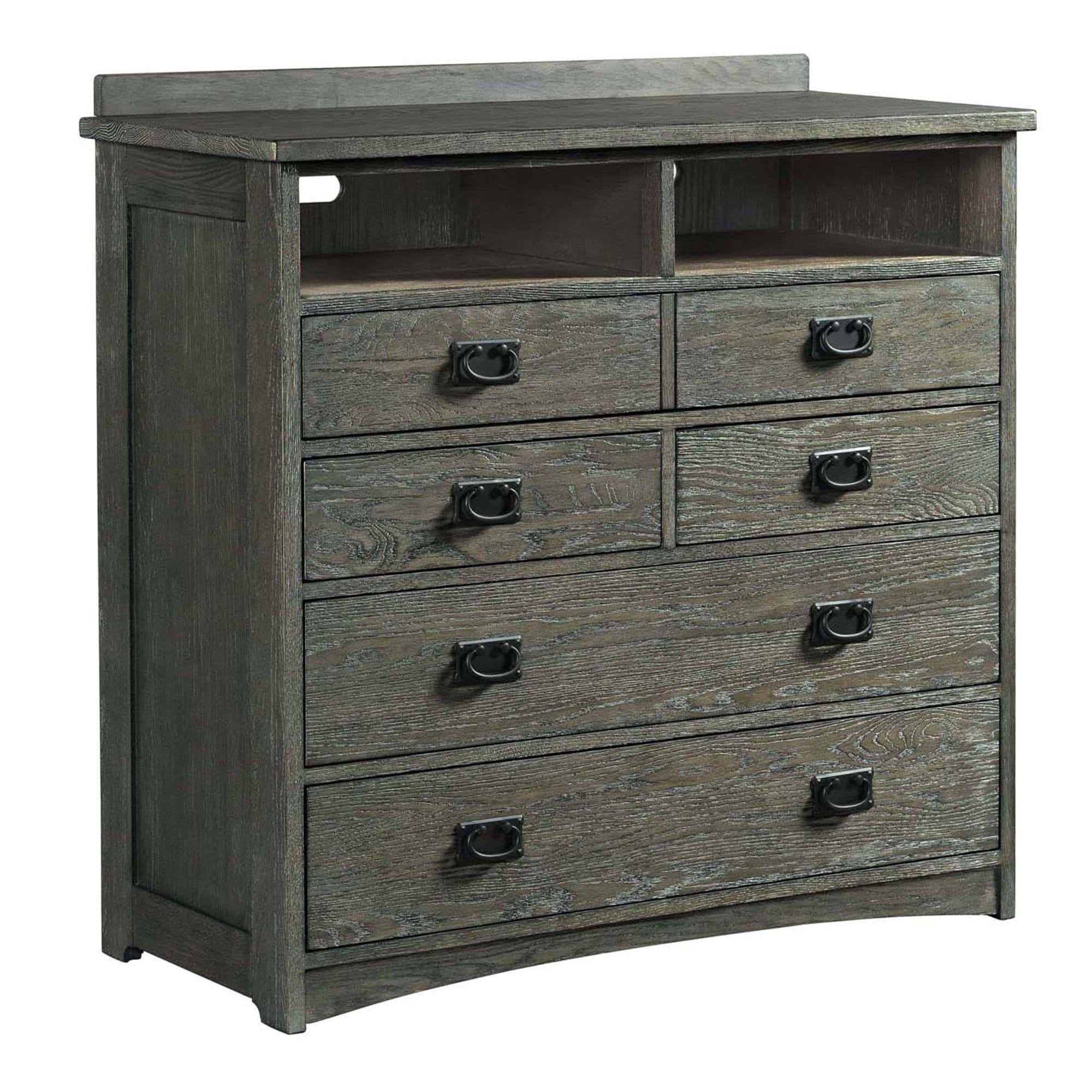 Oak Park 5 Drawer Media Chest