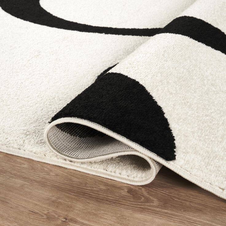 Abani Rugs Deco DEC500A Modern Abstract Ribbon Area Rug