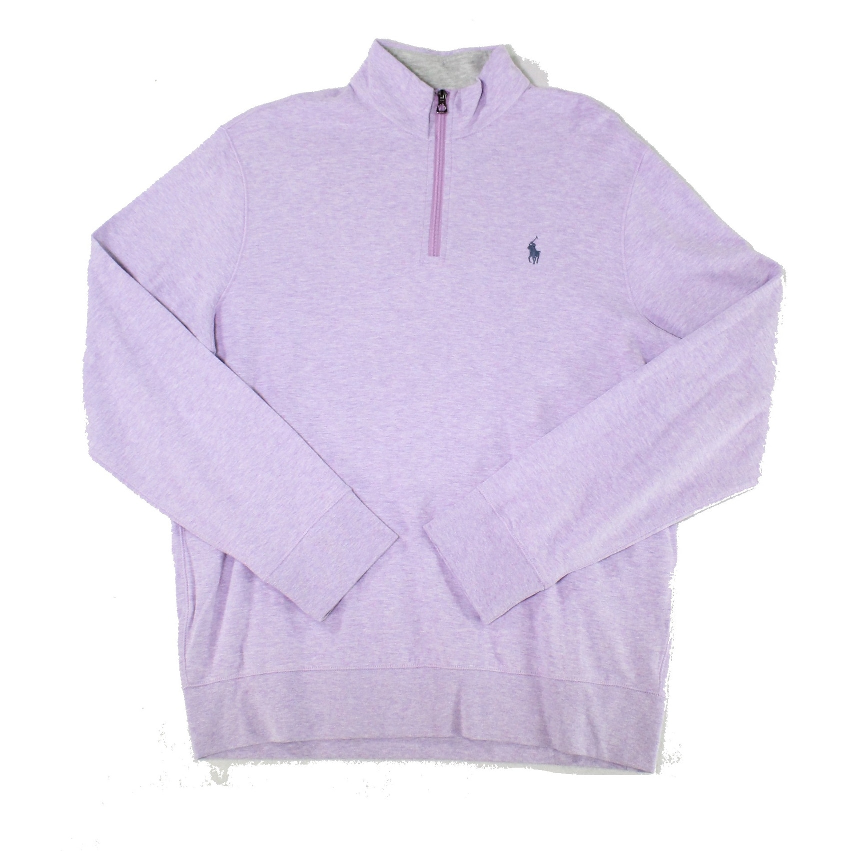 mens polo zip up sweater
