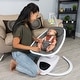 preview thumbnail 2 of 3, Baby Trend Nu-Motion Infinity Swing, Dash Tan