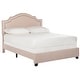 preview thumbnail 4 of 9, SAFAVIEH Theron Upholstered Bed