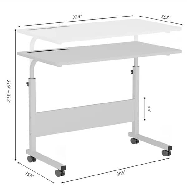Side Desk Rolly Removable Side Desk - Bed Bath & Beyond - 39834455