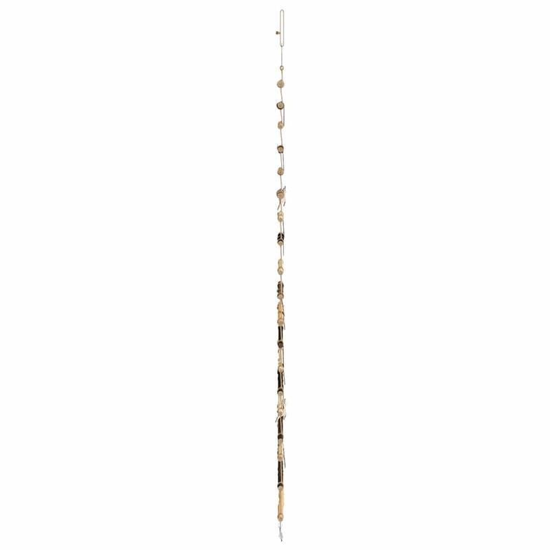 vidaXL Christmas Tree with LEDs Natural Solid Ash wood