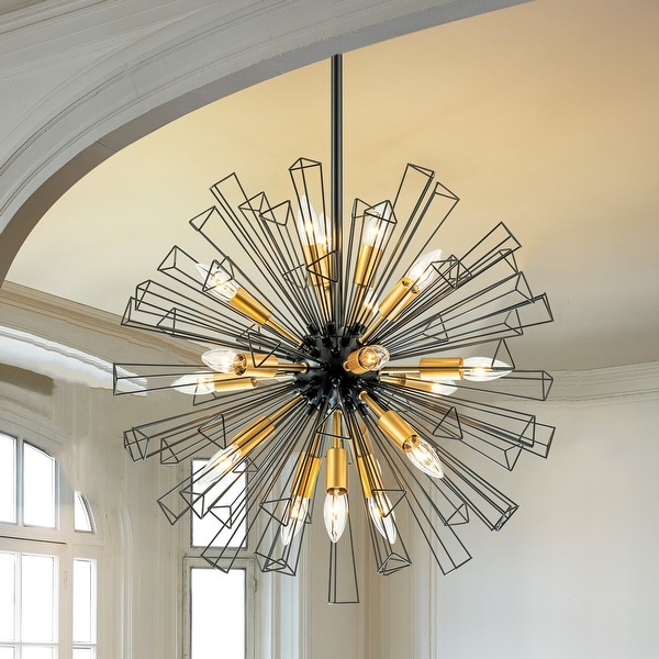 Geometric globe chandelier hot sale