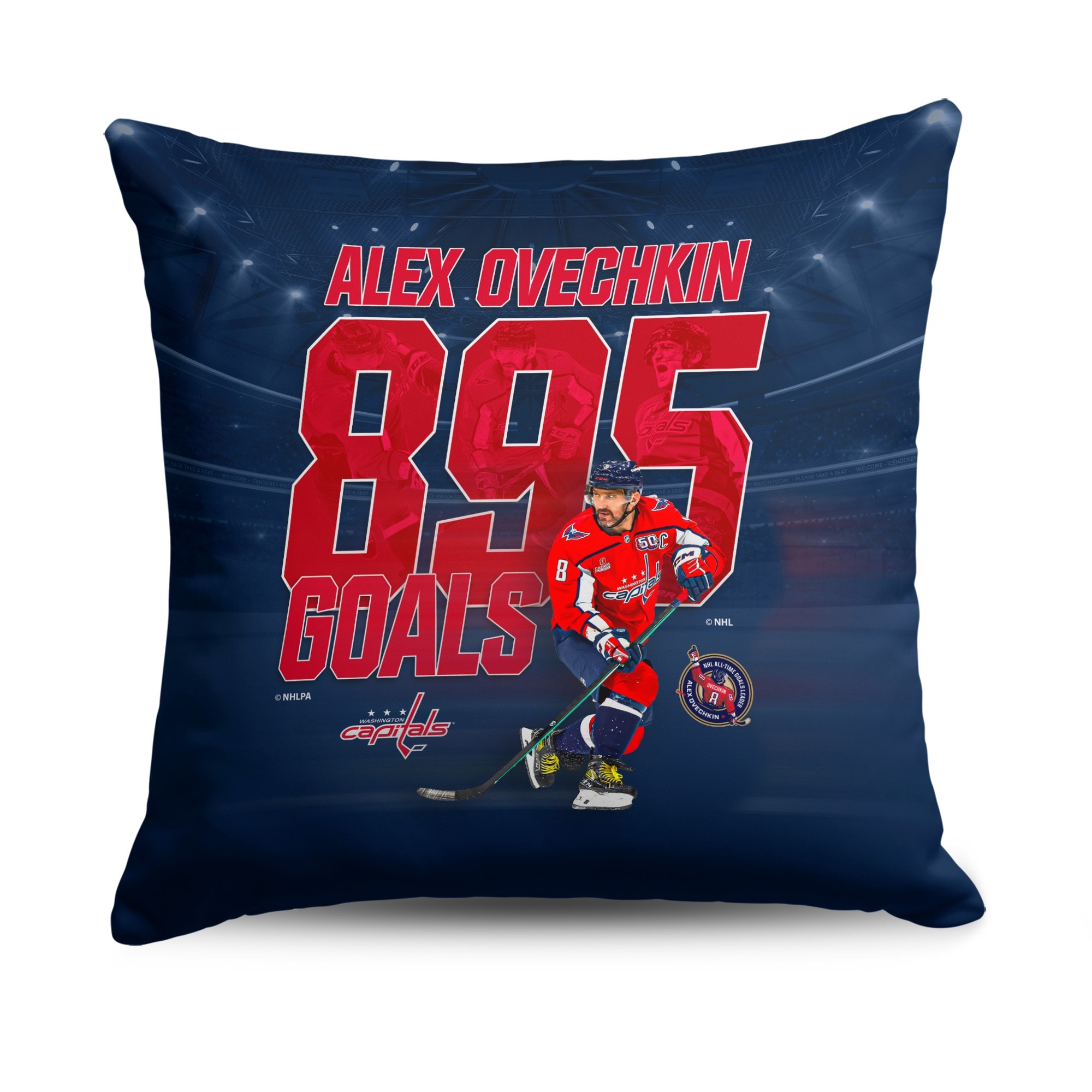 NHL Milestone 18 Inch Throw Pillow