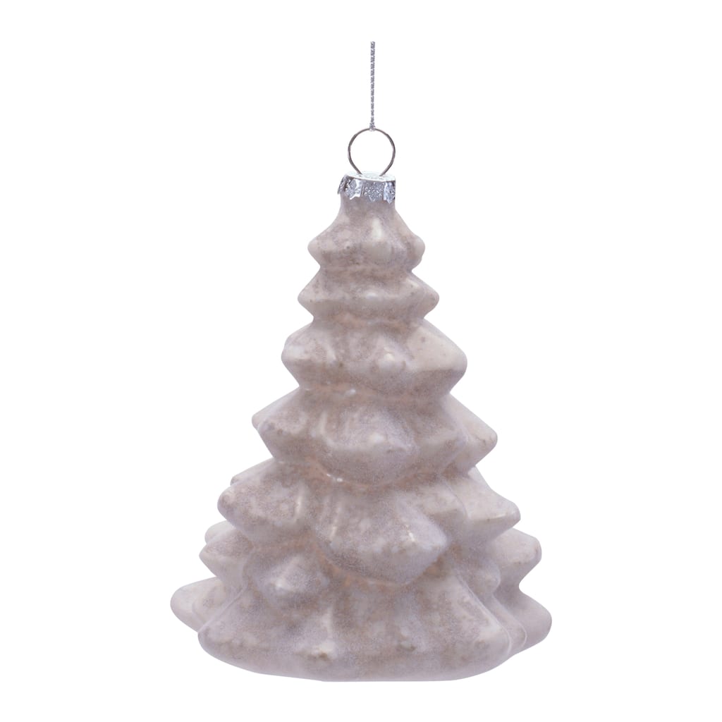 Glass Tree Ornaments (Set of 6)