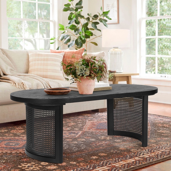 センターテーブル・ローテーブル Old Rattan Coffee Table センターテーブル・ローテーブル Old Rattan Coffee Table