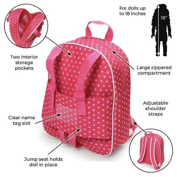 badger basket doll travel backpack Badger Basket Doll Travel Backpack