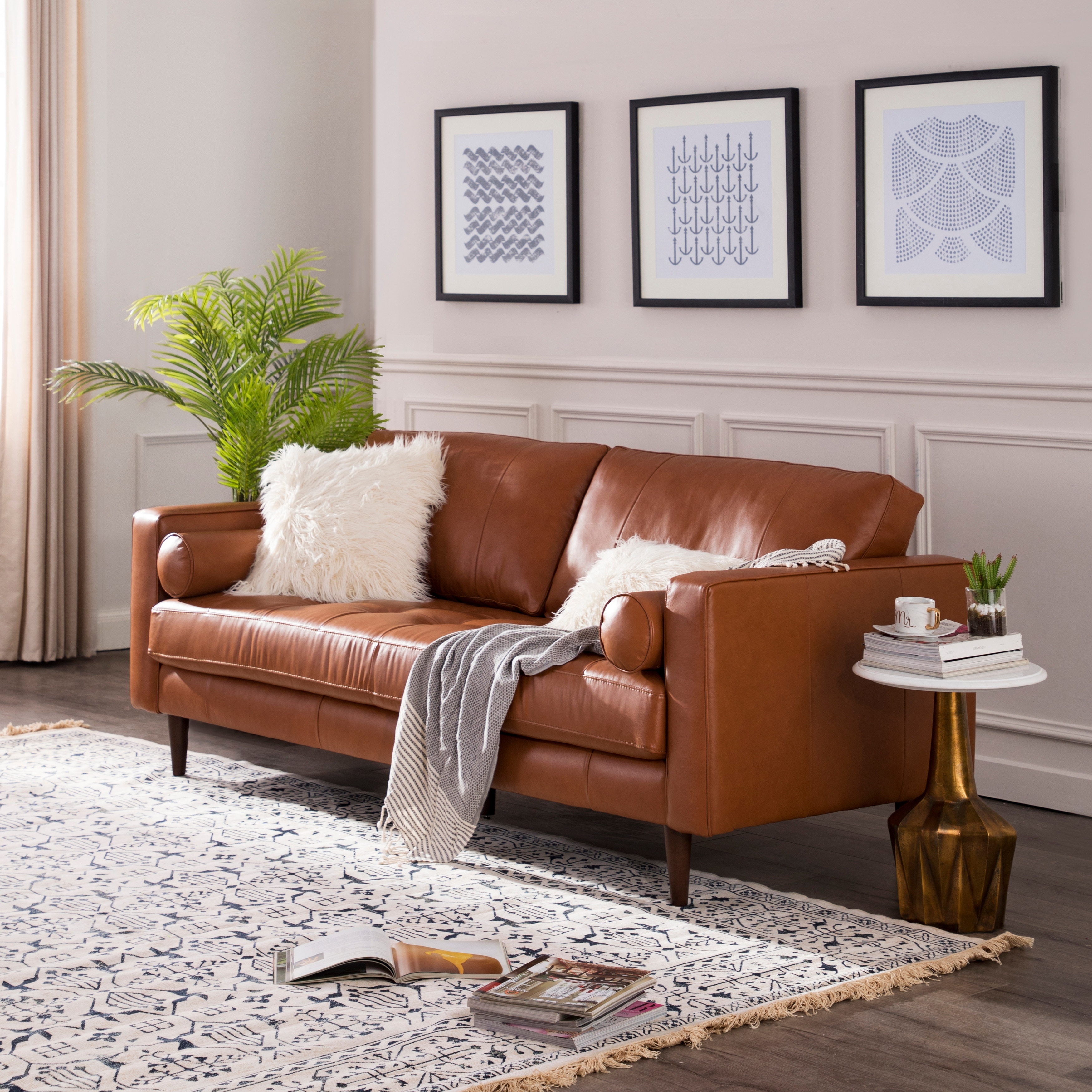 Cheapest top leather couches