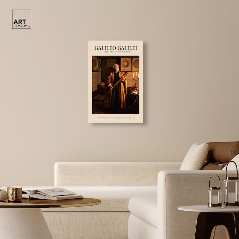 Herald of the Cosmos Art Canvas by Art Remedy, Gallery Wrapped