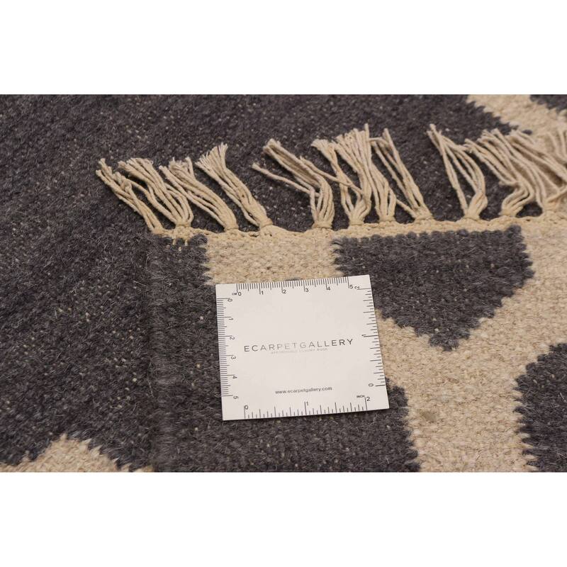Ankara FW Grey Kilim 5'1" x 7'3" - 5'1 x 7'3