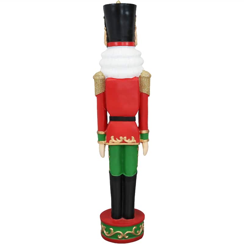 Kristoff the Nutcracker Soldier - 37-Inch Christmas Decor - Polyresin