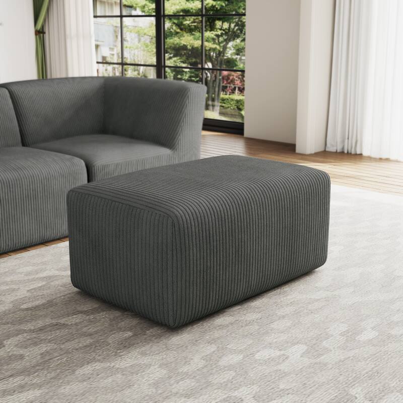 DREAMSIDEA Rectangular Oversized Accent Ottoman