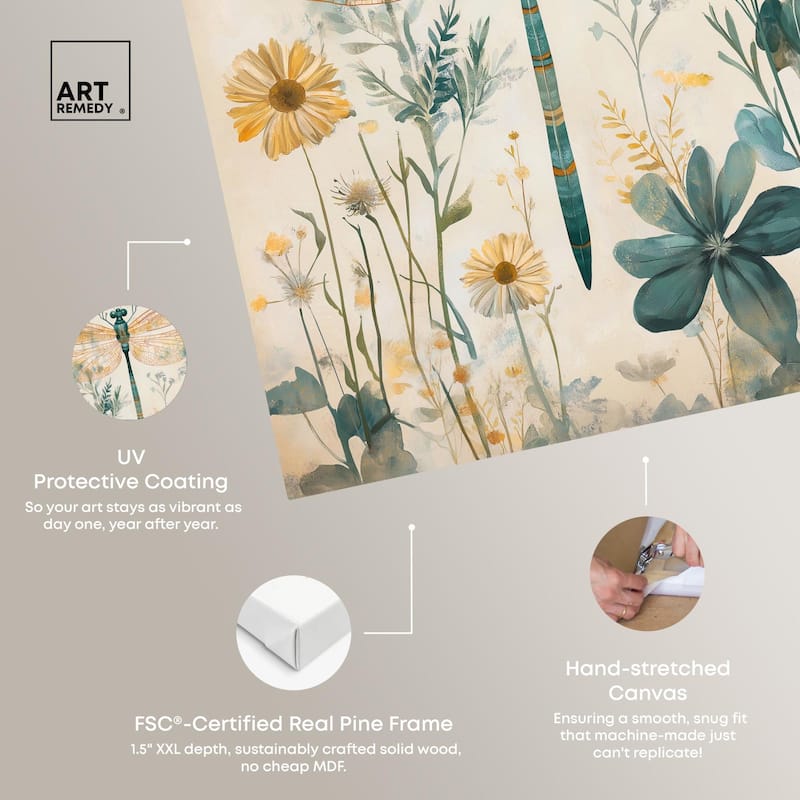 Flight of Fancy Canvas by Art Remedy, Gallery Wrapped