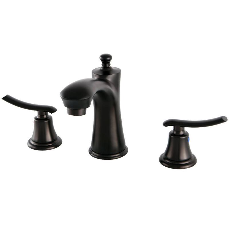 Kingston Brass Jamestown 1.2 GPM Widespread Bathroom Faucet with - Oil Rubbed Bronze