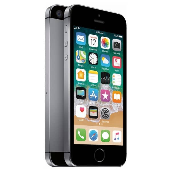 Shop Apple Iphone Se 32gb Space Gray Fully Unlocked Refurbished Space Gray Overstock 30917265