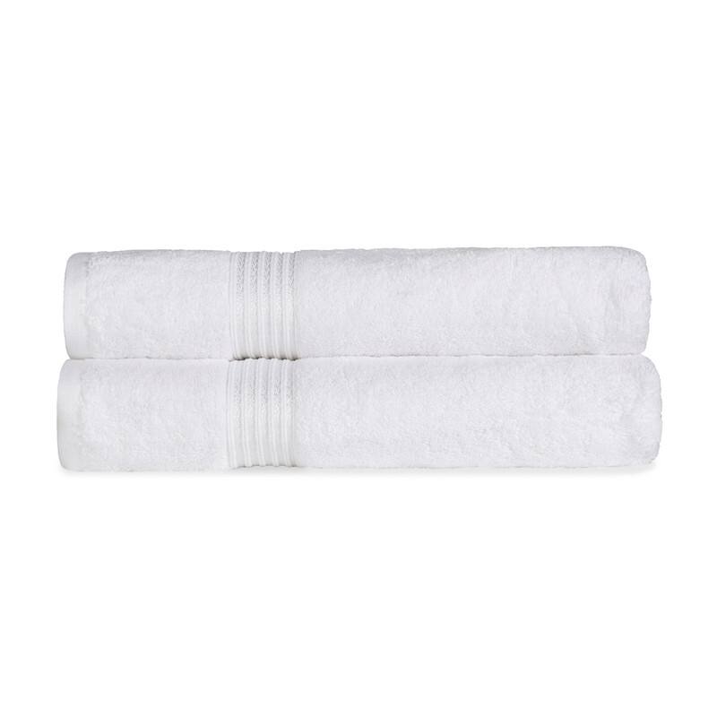 Blue Nile Mills Ibiza Egyptian Cotton Bath Sheet, Set of 2